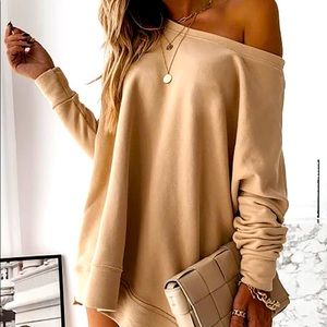 Long Sleeve Casual Sweatshirt Dress
